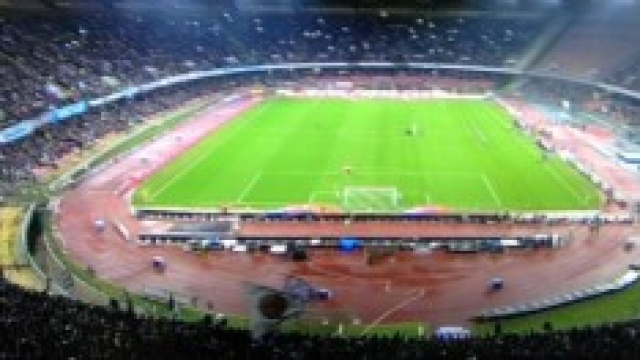 Lo stadio San Paolo di Napoli