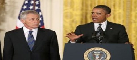Barack Obama despide a su secretario de Defensa, el repúblicano Chuck Hagel