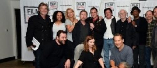 Una foto del reparto de "The hateful eight"