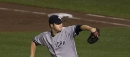 Baseball player Phil Hughes