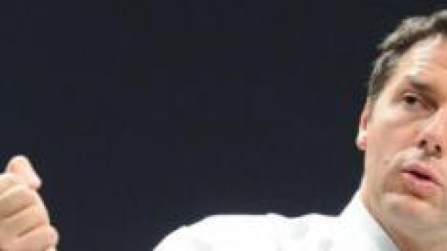 Matteo Renzi durante un comizio