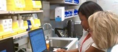 Community hospital checking record