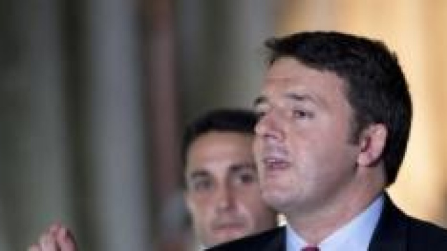Il Presidente del Consiglio Matteo Renzi