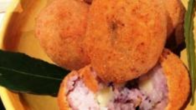 Ricetta arancini al radicchio