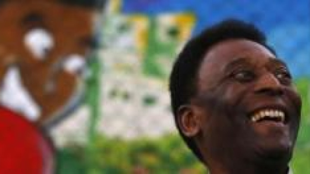 Il campione di sempre Pel&egrave;, 74 anni