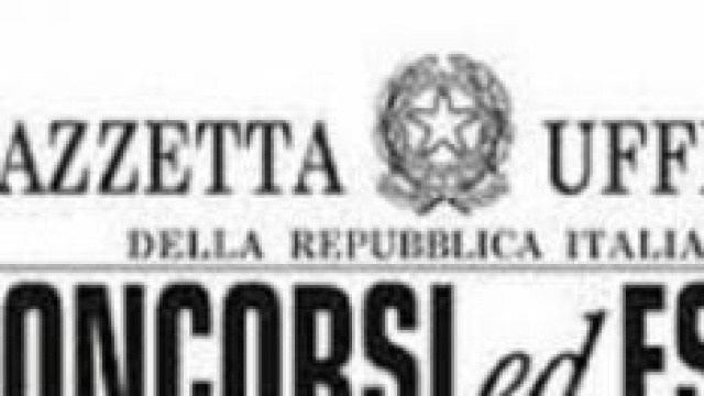 La gazzetta Ufficiale per i Concorsi Pubblici