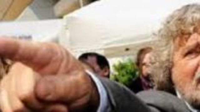 Il leader del M5S Beppe Grillo