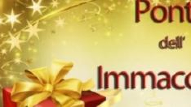 Ponte dell'Immacolata: idee, mercatini di Natale