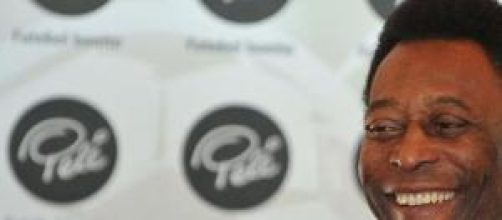 Pel&eacute;, el mejor futbolista brasile&ntilde;o.