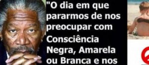 slogan lan&ccedil;ado contra racismo