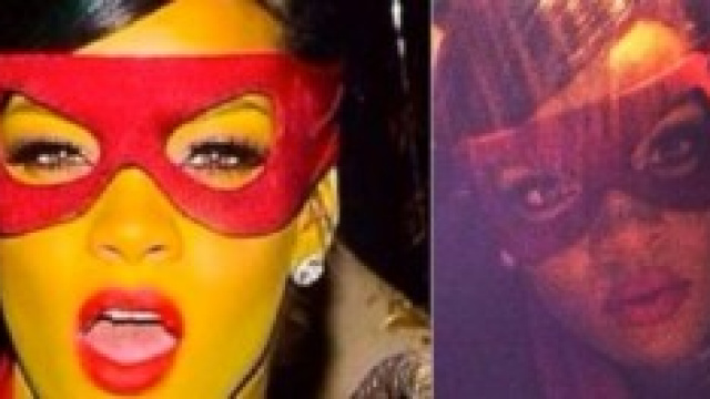 Le immagini di Rihanna postate su Instagram