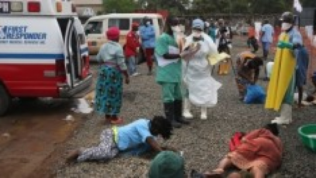 Villaggio colpito dall'Ebola
