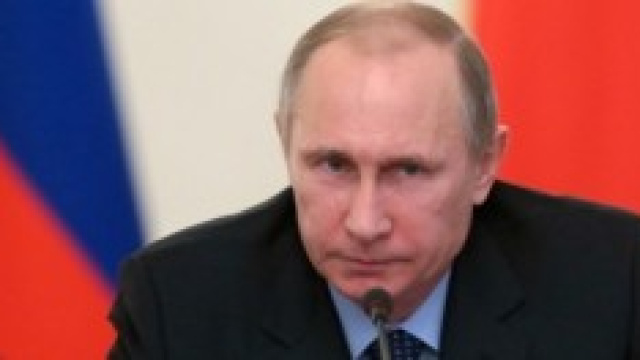 Una foto del presidente russo Vladimir Putin.