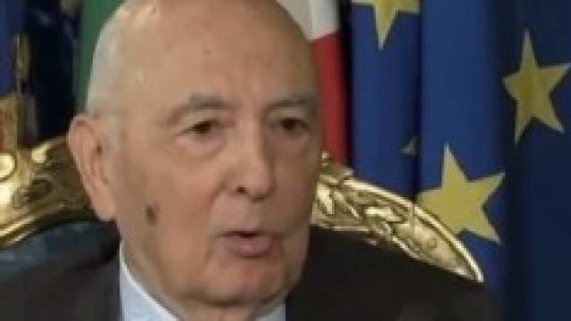 Presidente Napolitano addio nel 2015