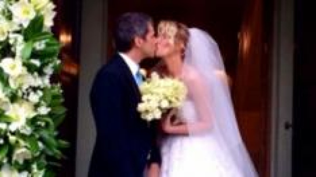 Alessia Marcuzzi sposa foto del matrimonio