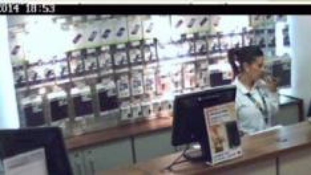 Image issue d'une cam&eacute;ra de surveillance.INSECAM