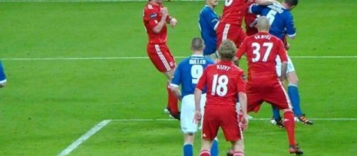 Liverpool football club crash