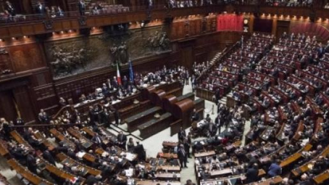 Camera dei Deputati nel caos