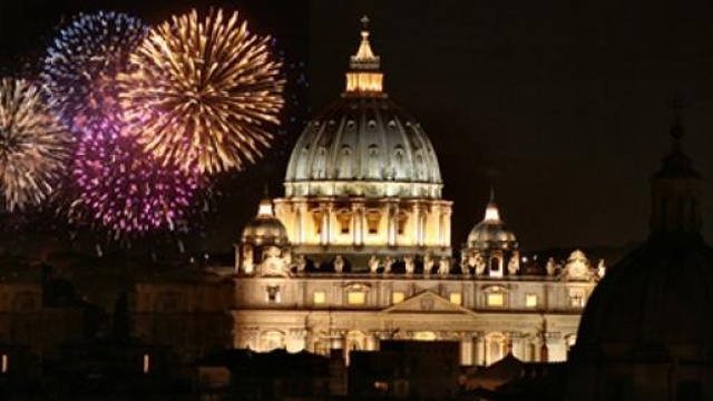 Capodanno Roma 2015 - Piazza San Pietro