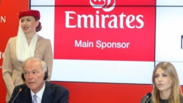 La conferenza stampa tra Milan ed Emirates