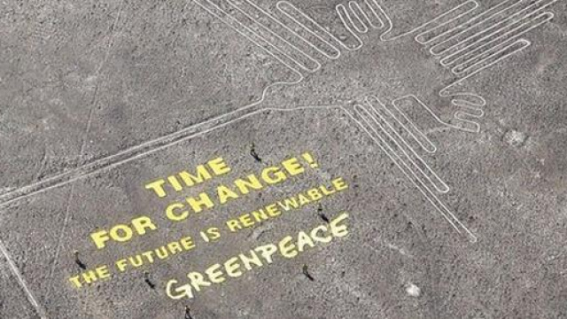 Linee di Nazca strumentalizzate da Greenpeace