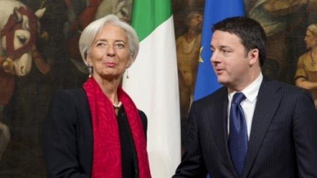 Riforme pensioni lavoro Renzi e Lagarde