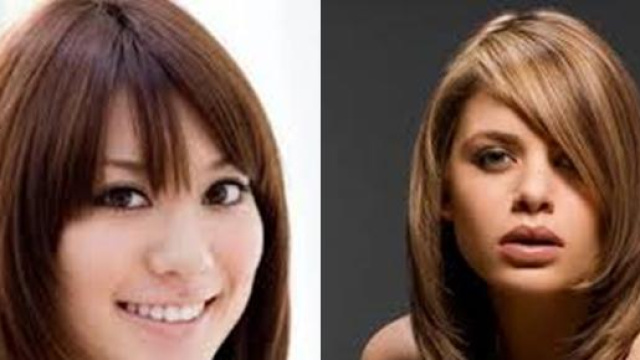 Ciuffo e frangia nella moda 2015.