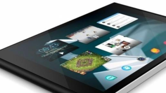 Jolla Tablet con sistema operativo Sailfish OS 2.0