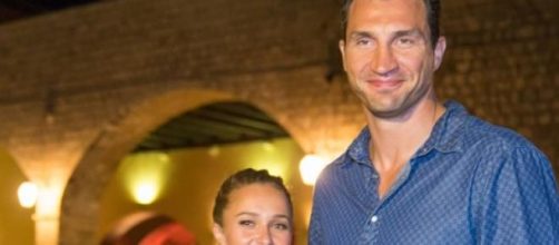 Hayden and Wladimir celebrate the birth of Kaya.