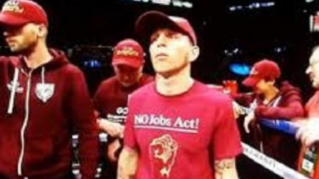 Lenny Bottai sul ring di Las Vegas