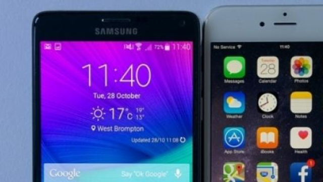 Note 4 contro Iphone 6 plus