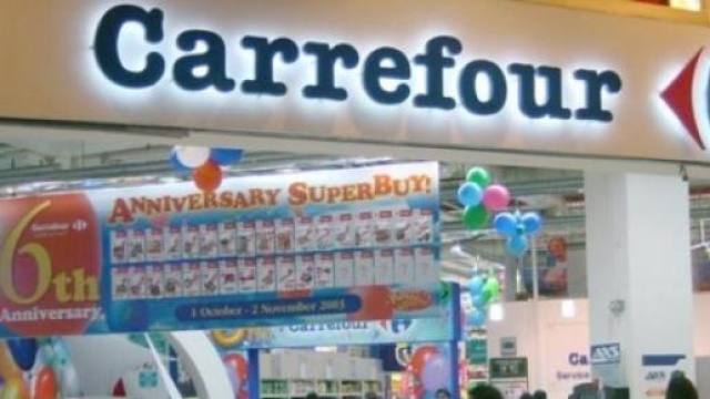 Un punto vendita Carrefour
