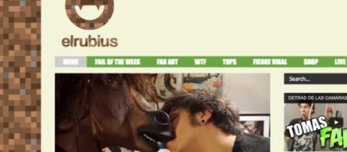 Esta es la web del 'Youtuber'