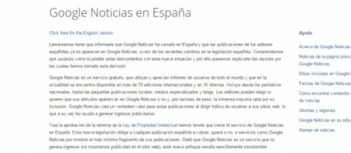 Google News se despide de los usuarios espa&ntilde;oles