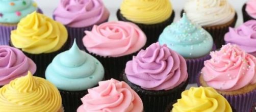 Los cupcake para las fiestas navide&ntilde;as.