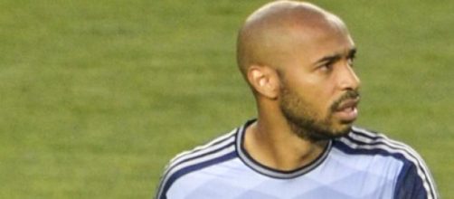 Retired football player Thierry Henry