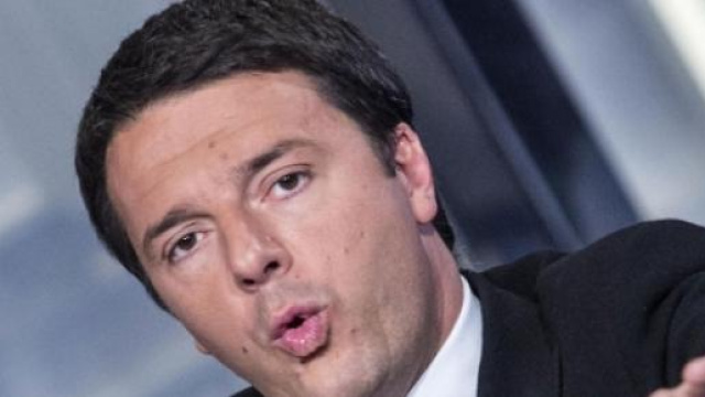 Il premier italiano Matteo Renzi 