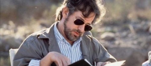Steven Spielberg en uno de sus rodajes