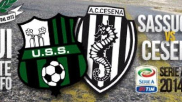 Sassuolo-Cesena del 20/12 ore 18:00