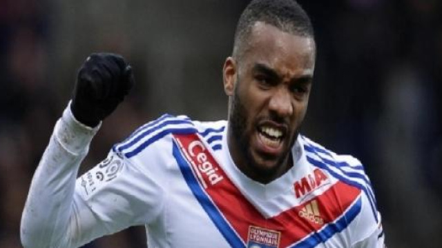 Alexandre Lacazette attaccante del Lione