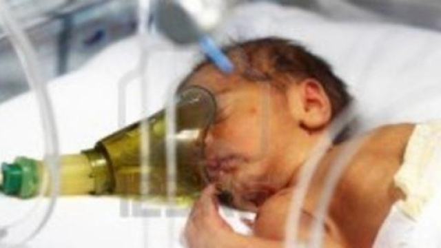E' stata l'incubatrice naturale del suo bambino