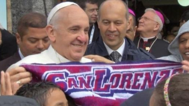 Papa Francesco primo tifoso del San Lorenzo