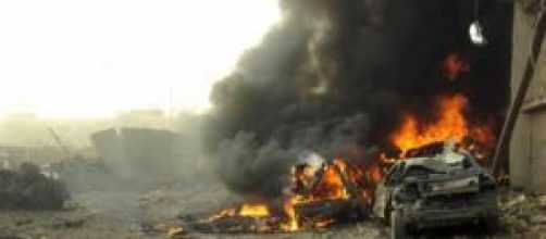 Atentado en imagen de archivo