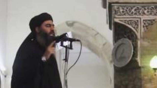 Il leader dell'Isis, Abu Bakr al-Baghdadi.