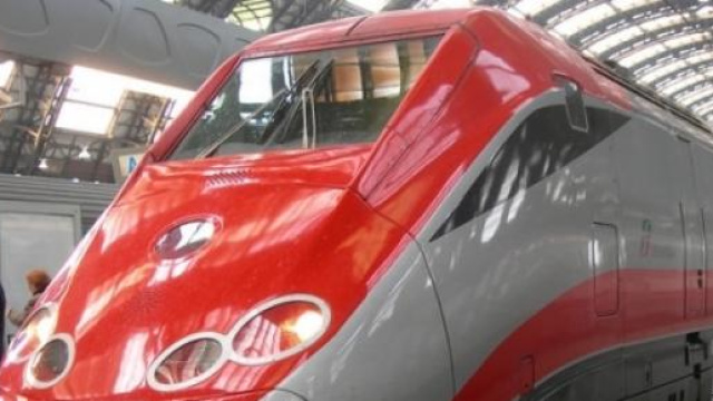Freccia Rossa, uno dei treni ad AV.