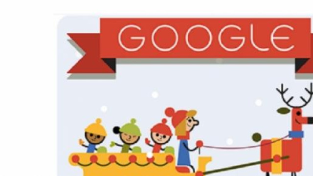 Google: il Doodle di augurio di "Buone Feste".