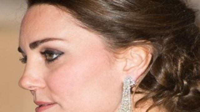 Lo chignon di Kate Middleton.