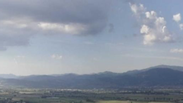 Panorama della Valle del Tevere e della Sabina