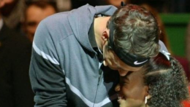 Roger Federer e Stan Wawrinka nel Match for Africa