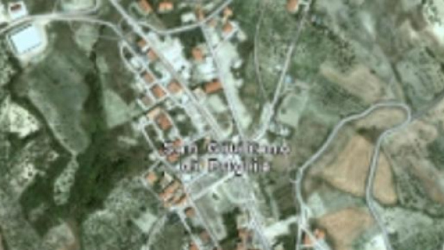 San Giuliano di Puglia vista dall'alto